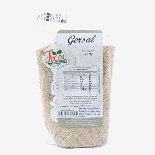 Gersal 150g - Foco Alternativo - Oca Produtos a Granel