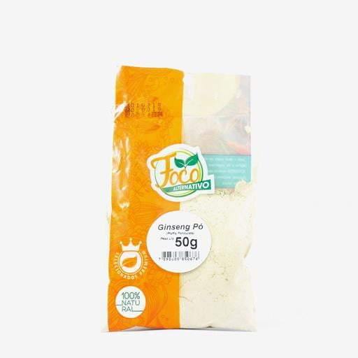 Ginseng em Pó 50g - Foco Alternativo - Oca Produtos a Granel