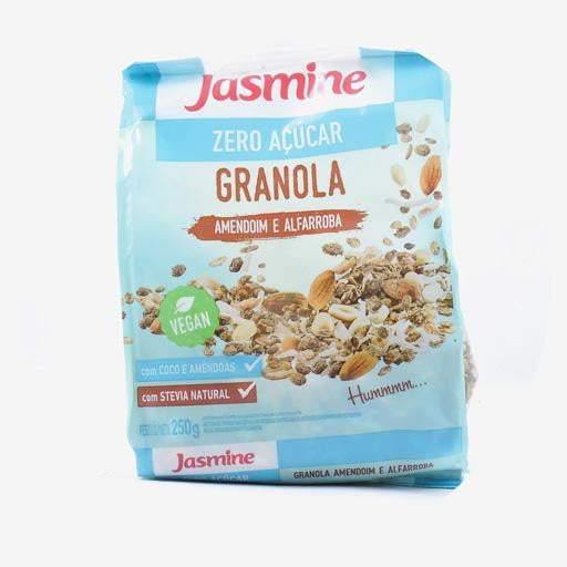Grain Flakes Diet Amendoim e Alfarroba 250g - Jasmine - Oca Produtos a Granel